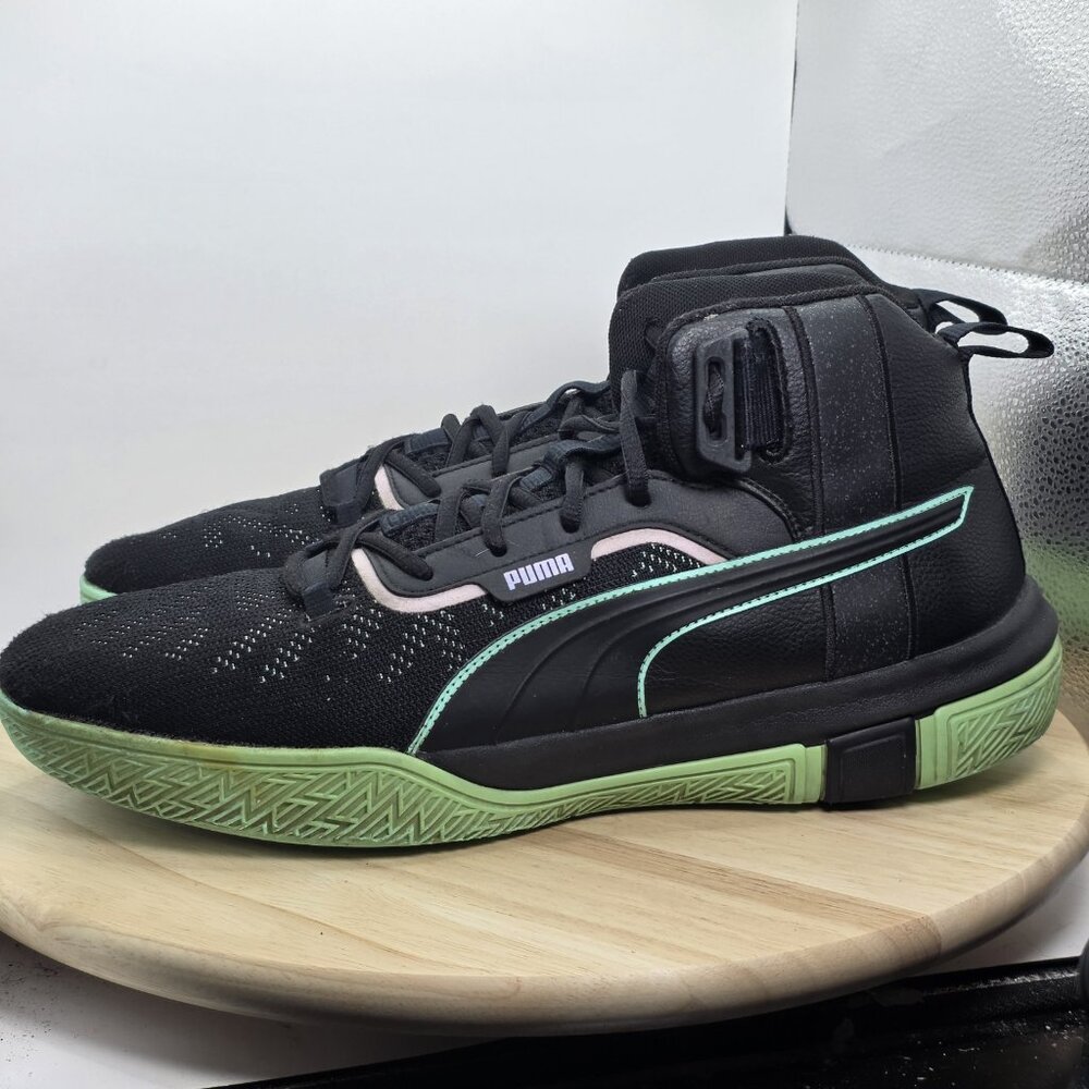 Mens Size 12 - PUMA Legacy Dark Mode Basketball Athletic Shoes Sneakers